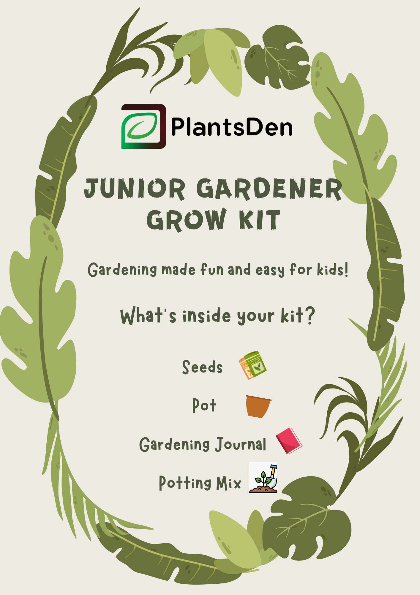 Junior Gardener Grow kit