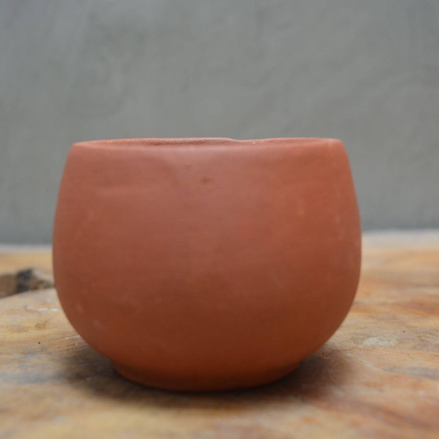 Terracotta-2.5 inch-Unami (With Saucer) -- set of 3