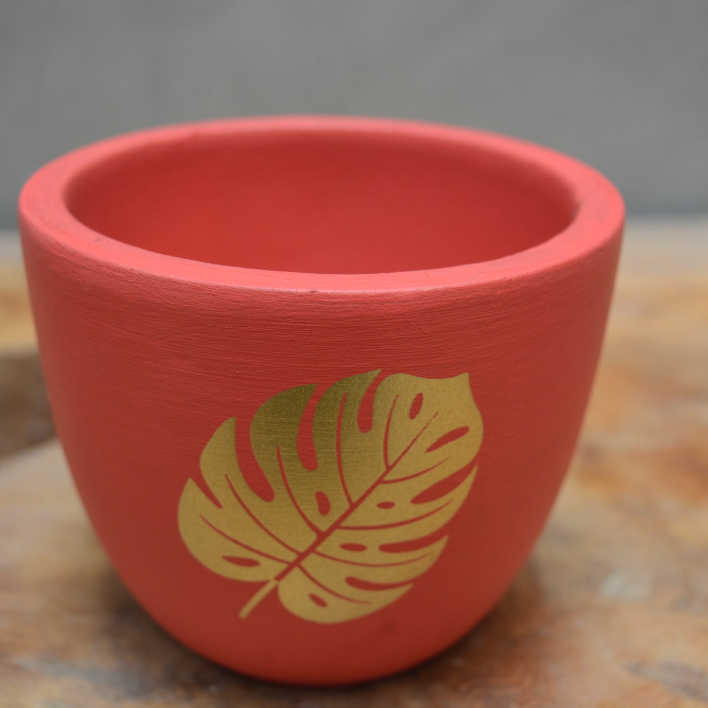 4 inch Mandala Terracotta Pot(assorted color)