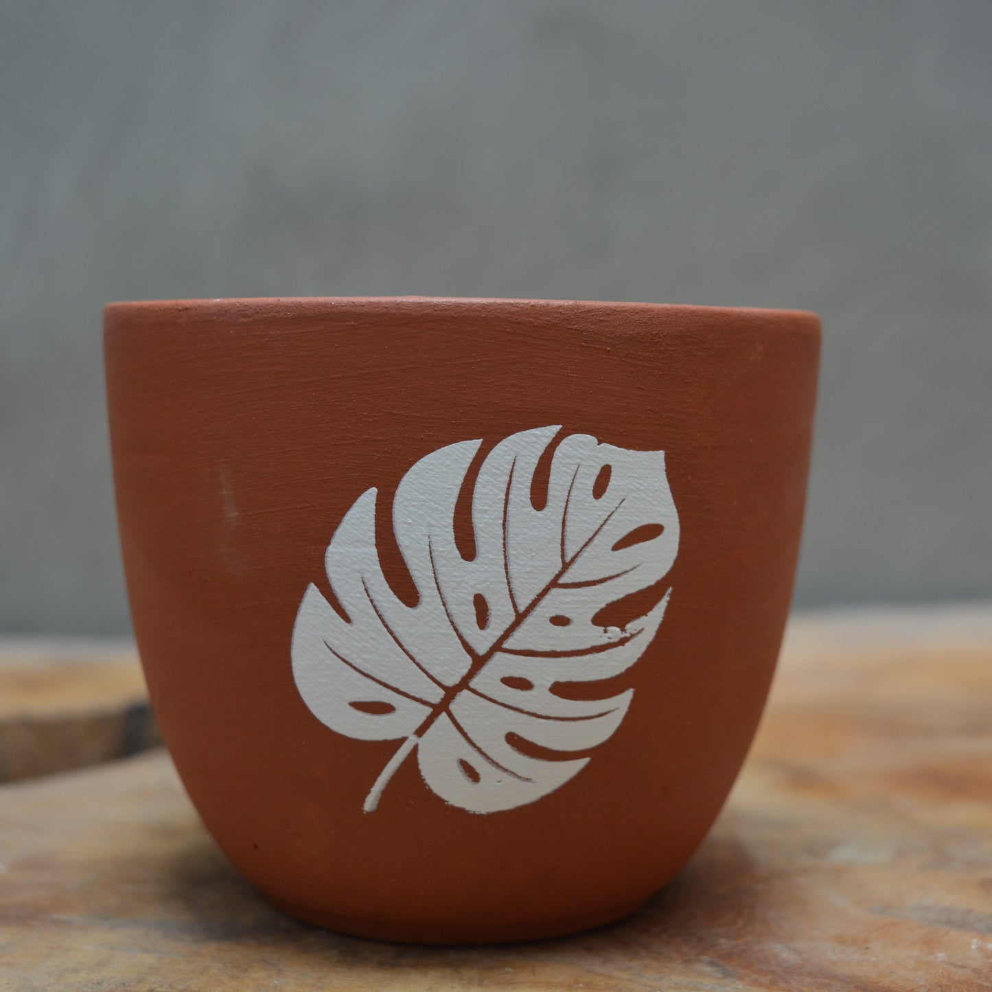 4 inch Mandala Terracotta Pot(assorted color)