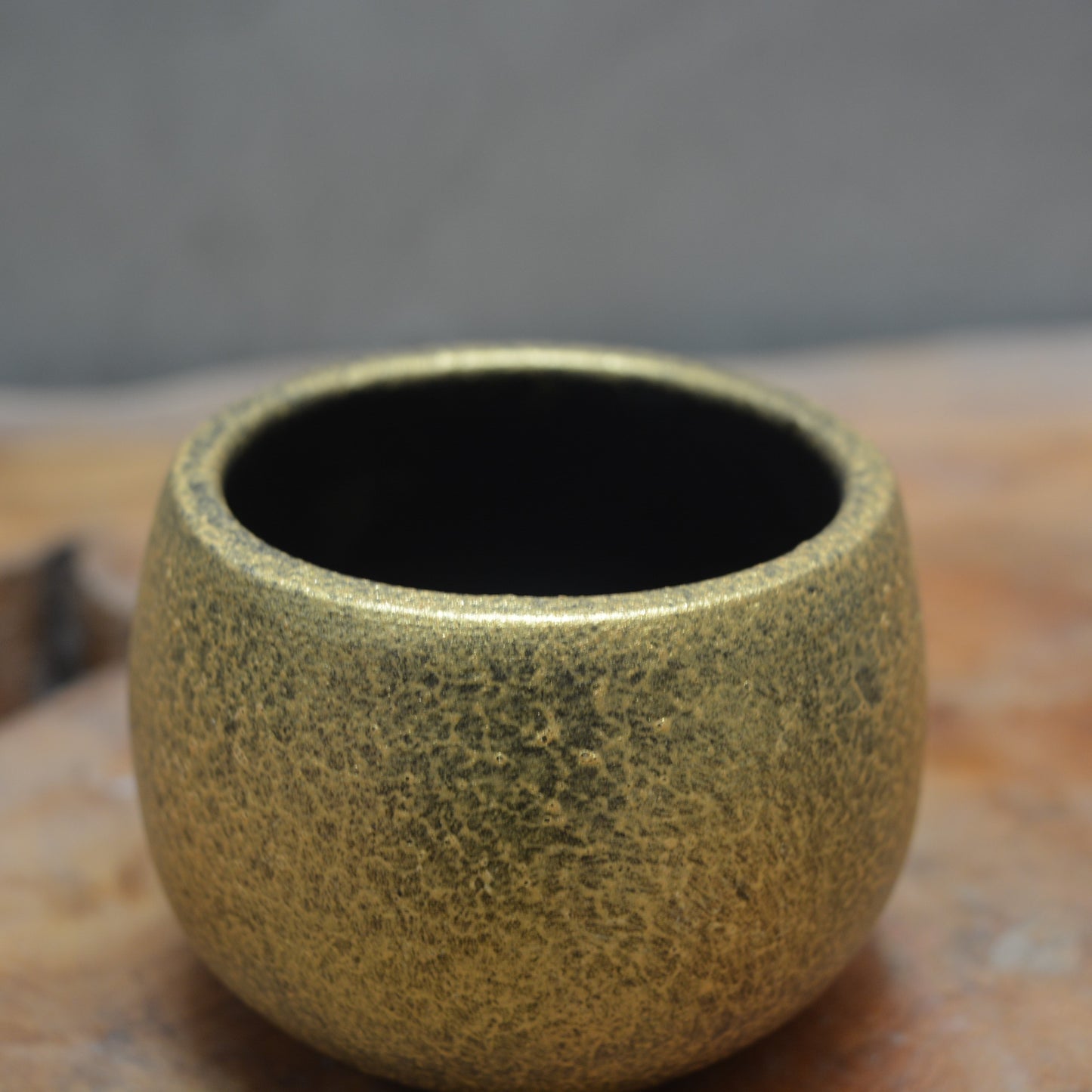 Copper Terracotta pot -- 6inch