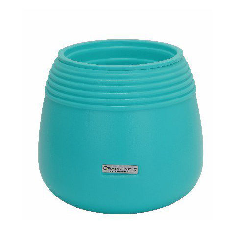 Gardencia Balloon plastic pot(Assorted color) - 7 inch height
