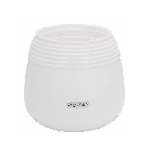 Gardencia Balloon plastic pot(Assorted color) - 7 inch height