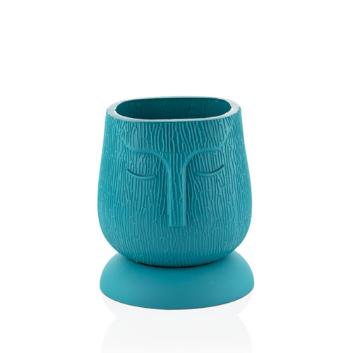 Gardencia face kraft(assorted color) - 6inch plastic pot