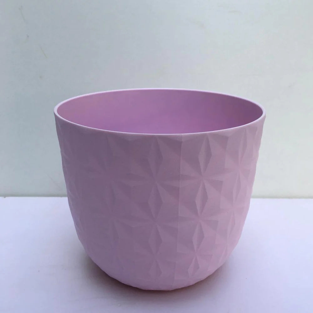 Verona diamond (Assorted colour) - Set of 3 pots only