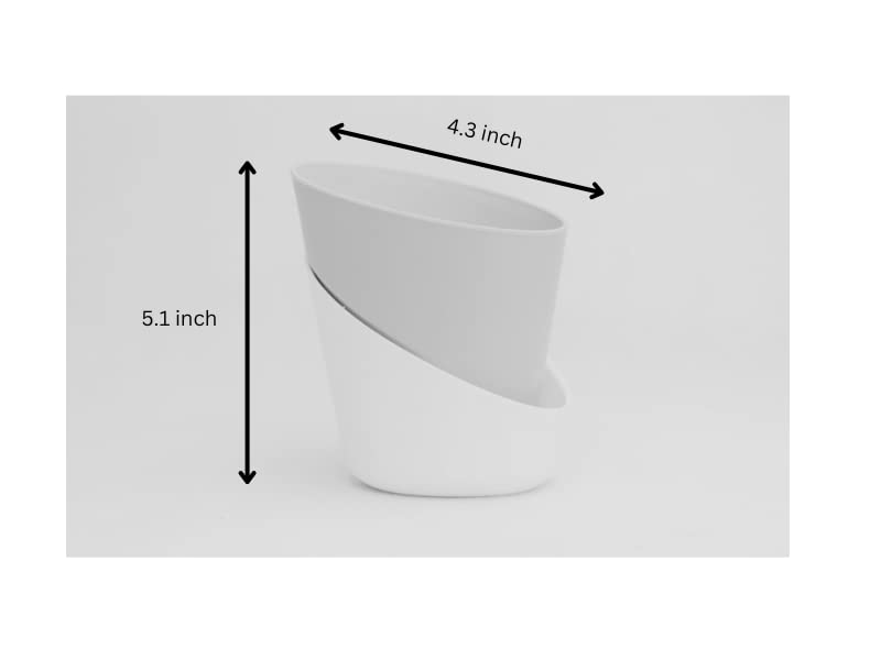 Atlantis self watering planter (Assorted colour) - Set of 3