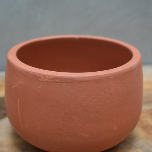 Terracotta-Unami (5.5 inch) With  Saucer