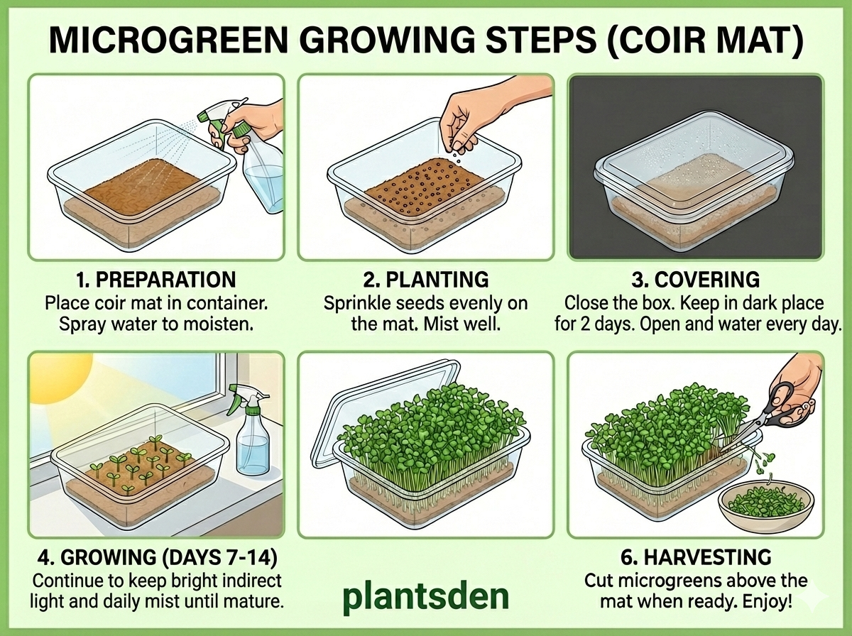 Basil  Microgreen kit